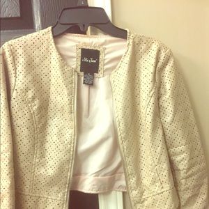 Girls faux leather jacket